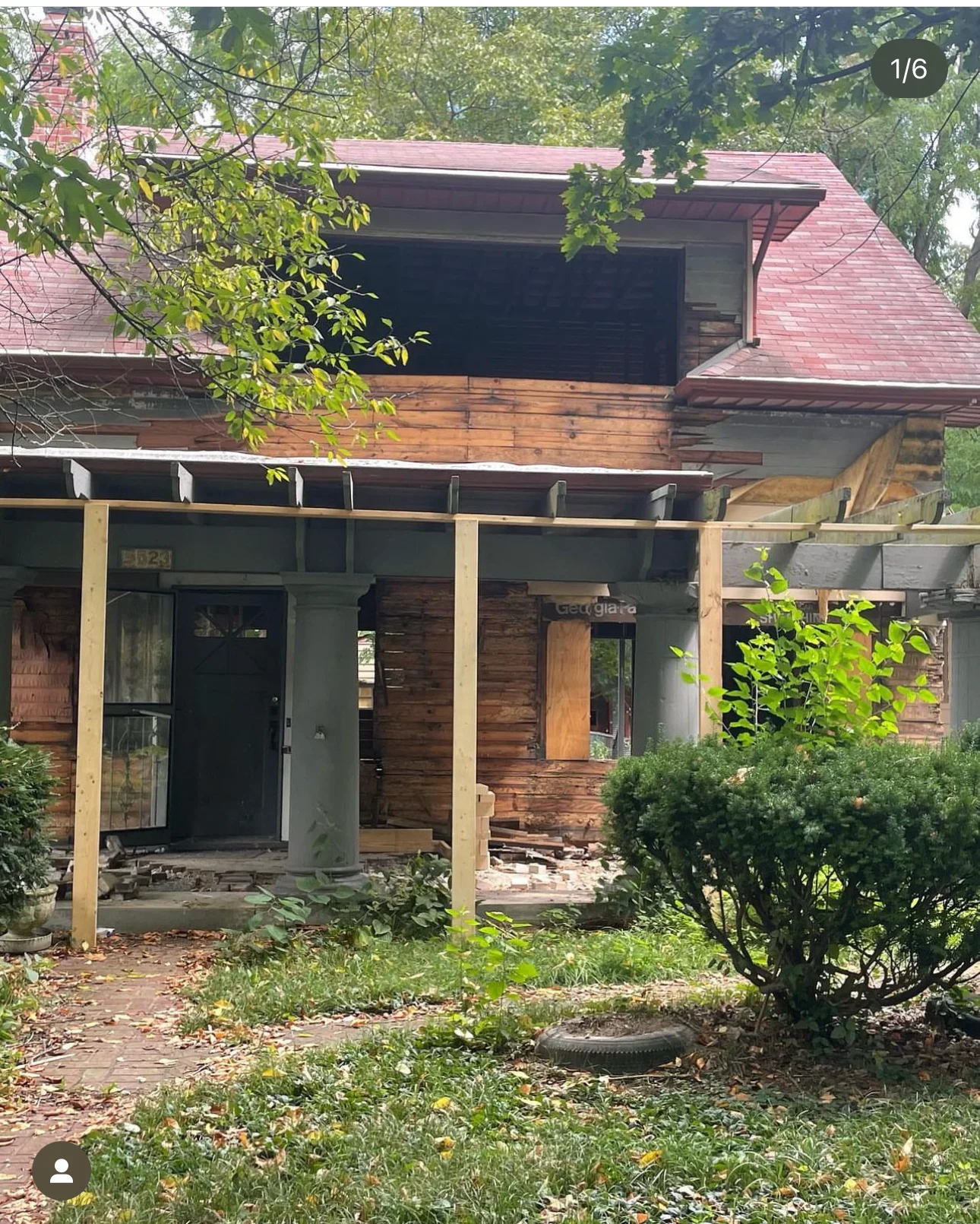 Foundation repair assessment in Brownsburg Indiana by Terry Brodnik Group