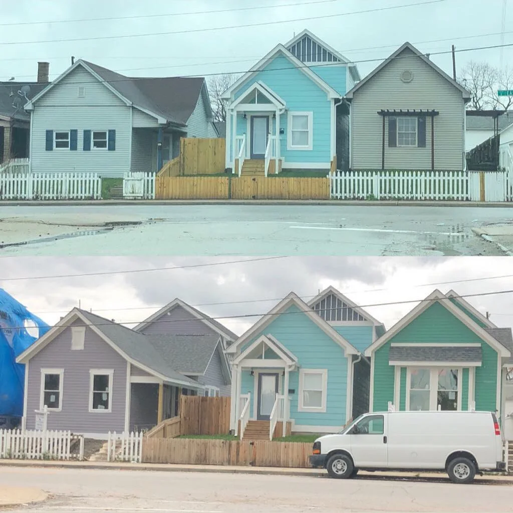 East Street complete rehab — before and after