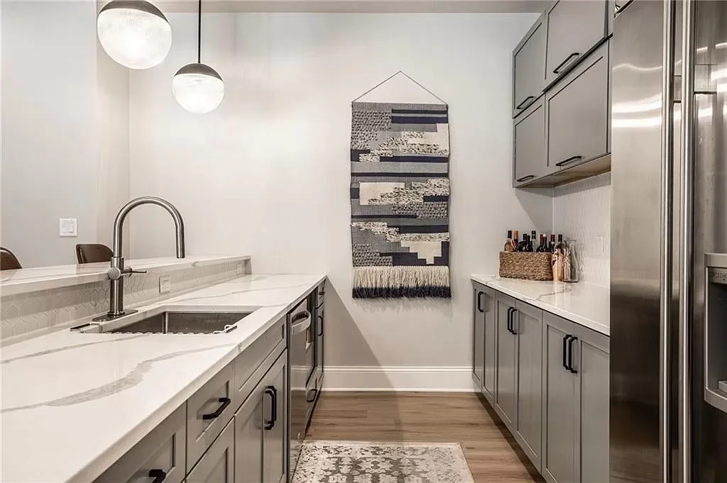 Holiday home — finished basement view