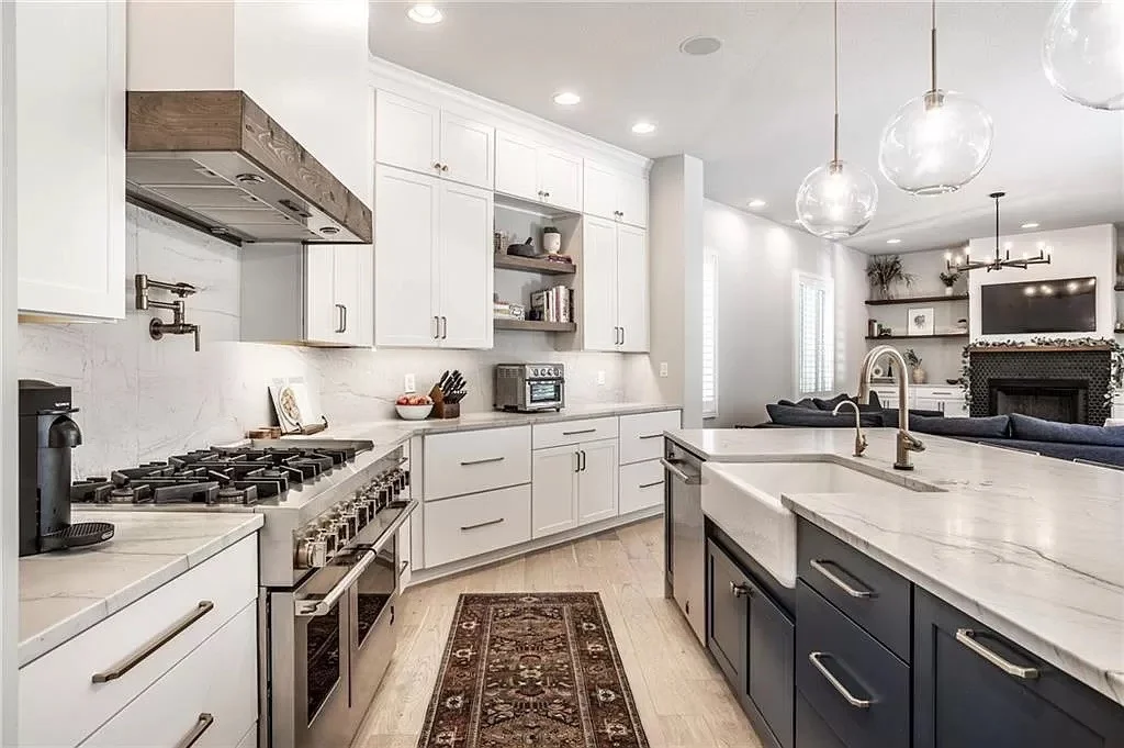 Completed kitchen and home remodel by Terry Brodnik Group — Brownsburg, IN