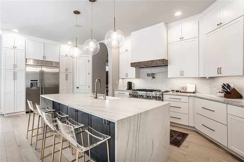 Holiday home — kitchen finished view