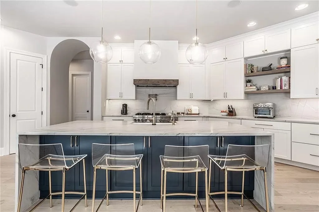 Holiday home — kitchen cabinetry detail