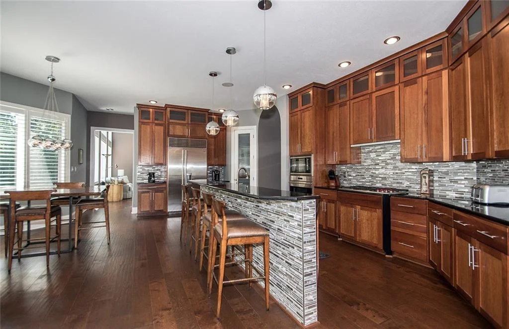Holiday home — kitchen before remodel