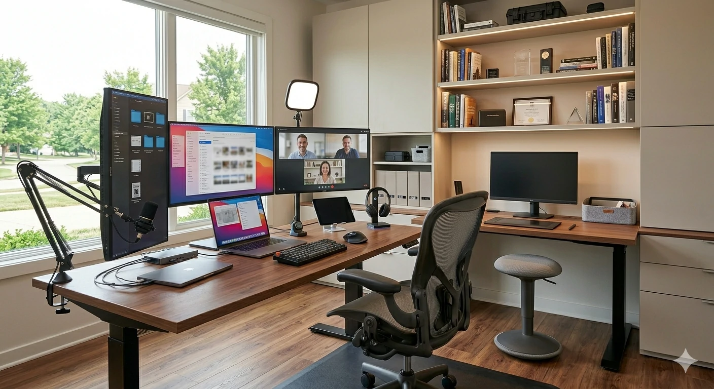 Home office remodel