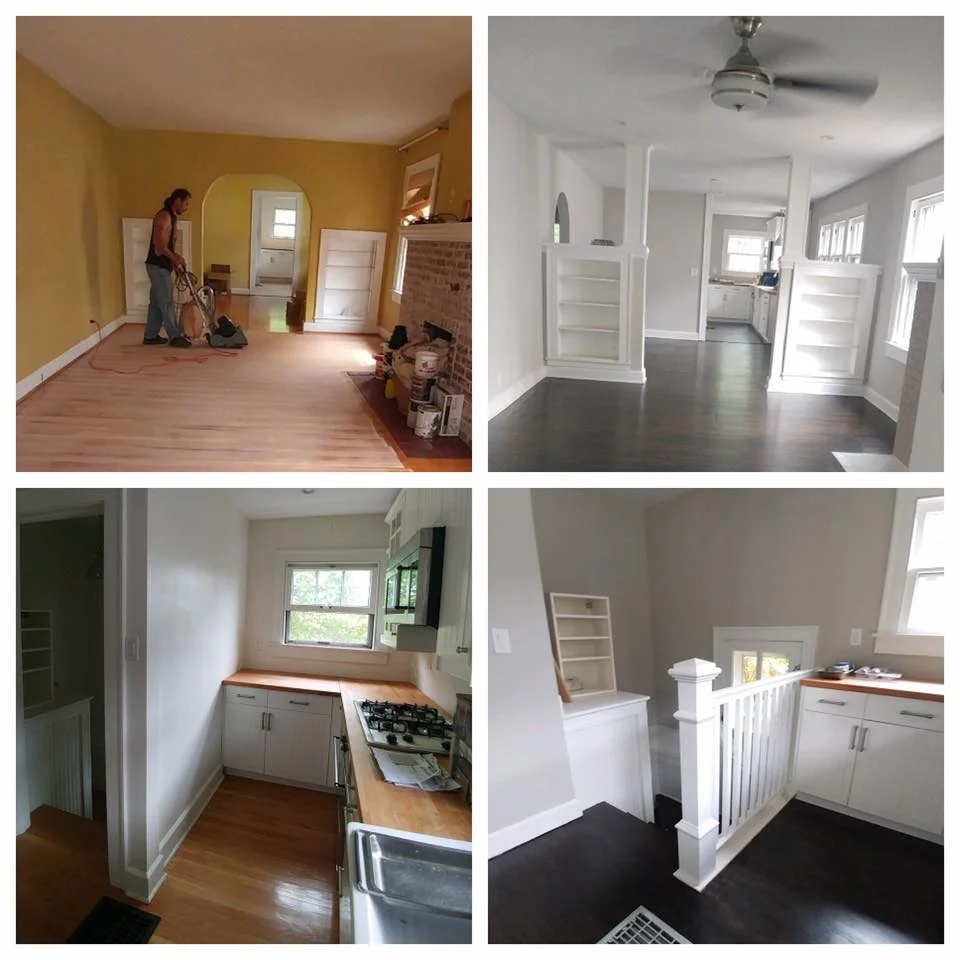 Kenyon Street — before and after
