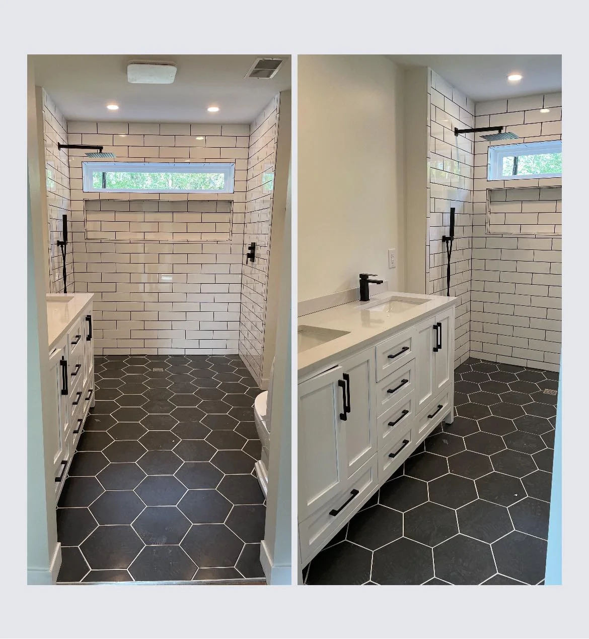 Lewis bathroom remodel