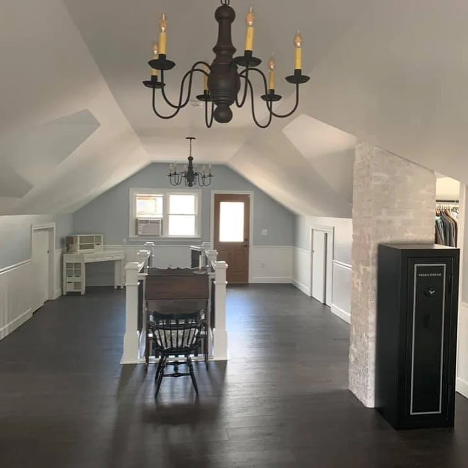 Morgan attic conversion — finished room