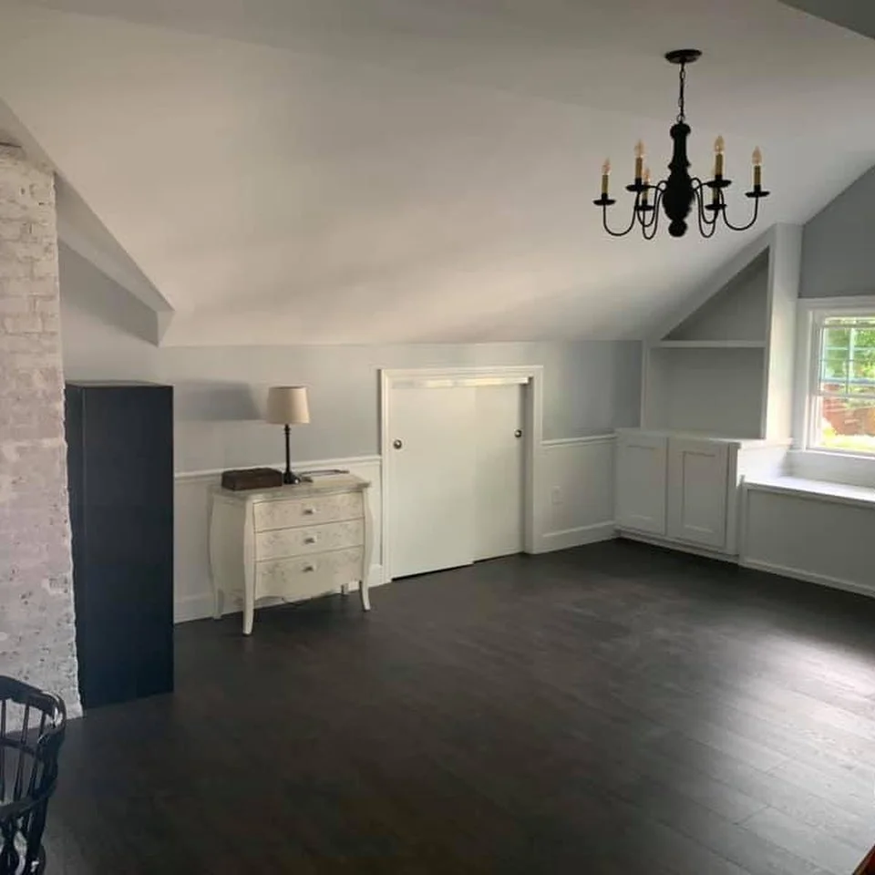 Morgan attic — converted space