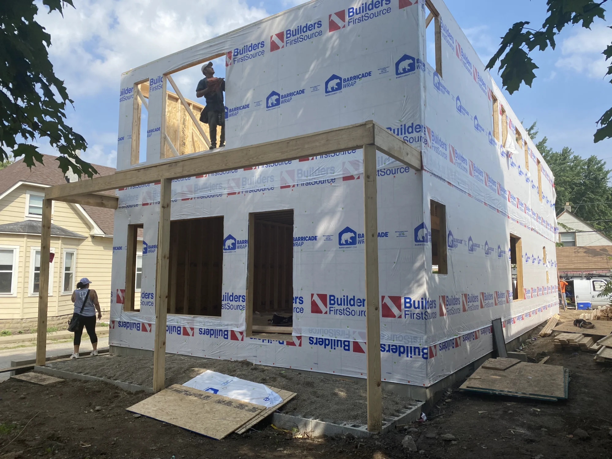New home framing