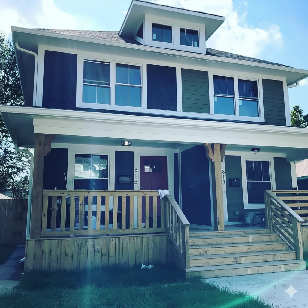 Orange Street rehab — interior after