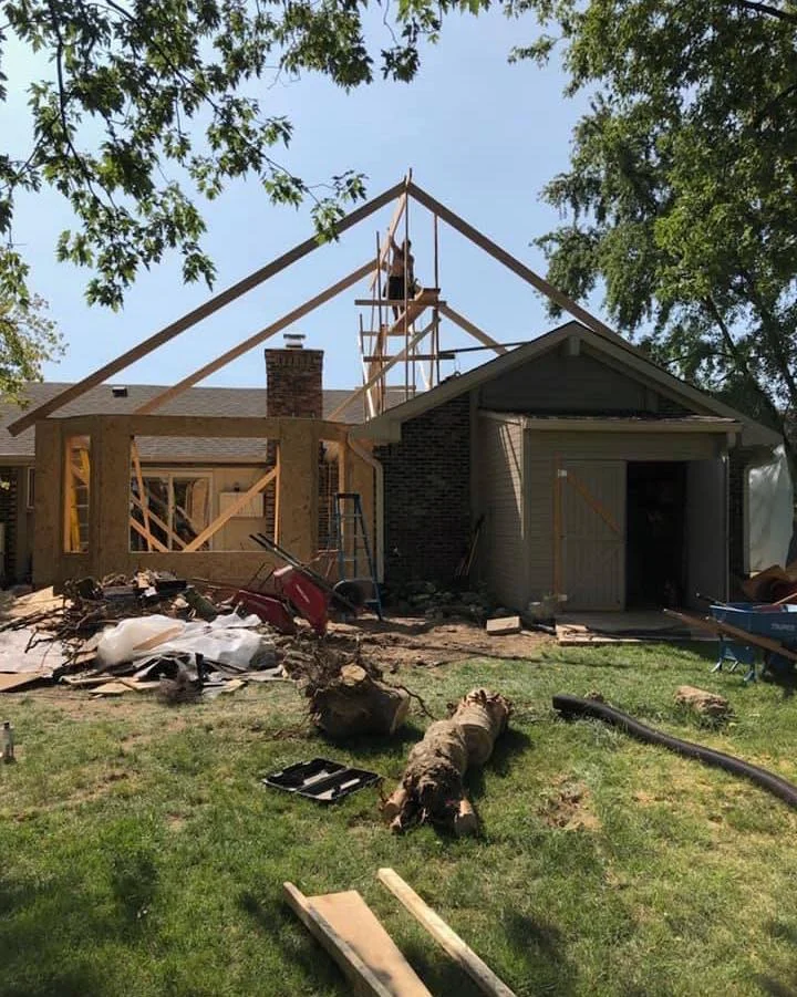 Renken addition — start of construction