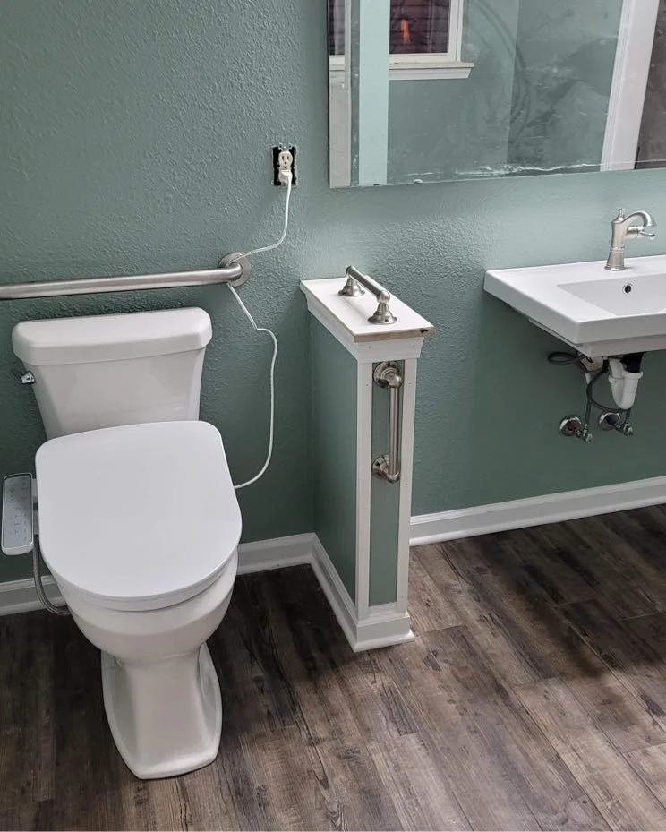 Taylor bathroom — completed view