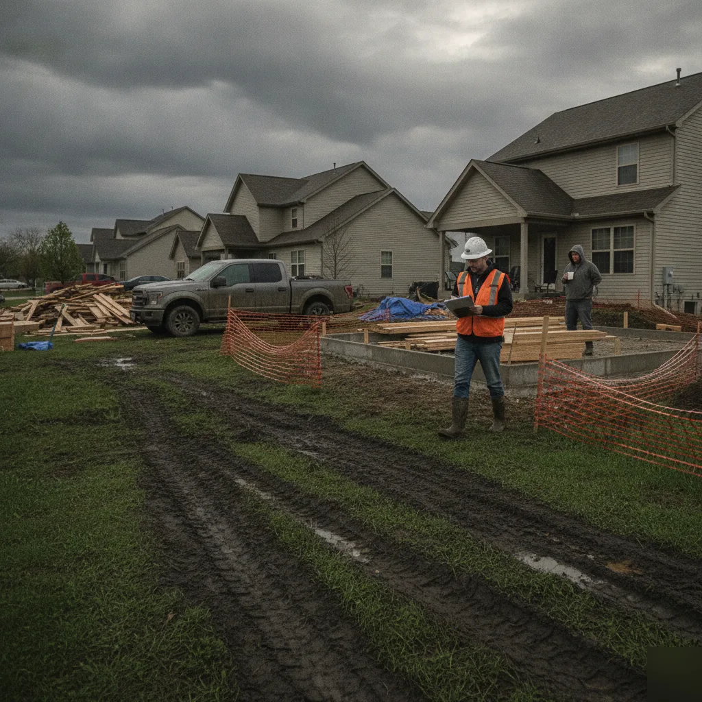 Brownsburg home addition inspection delayed by weather conditions
