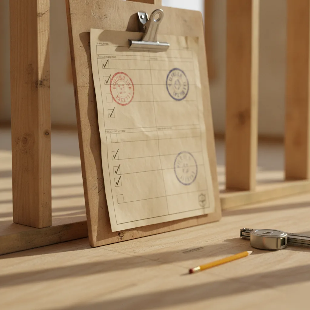 Hendricks County permit and inspection checklist for a home addition