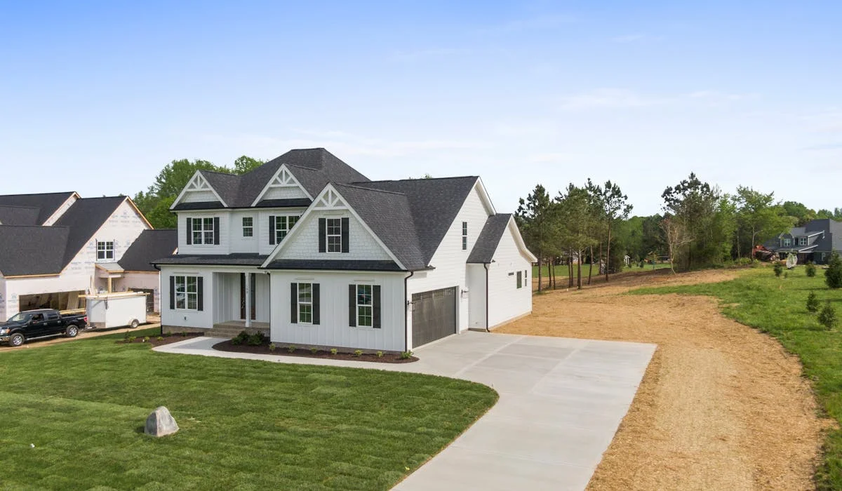 Completed new construction home in Brownsburg Indiana by Terry Brodnik Group