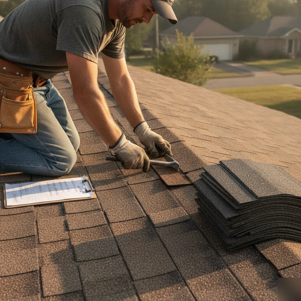 Roof inspection repair assessment brownsburg