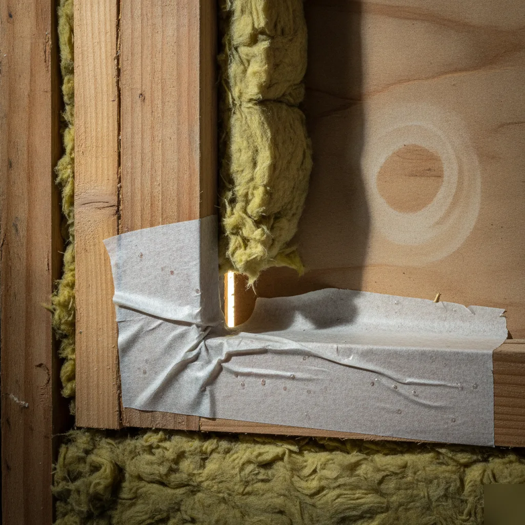 Window installation flashing mistake gap detail in Brownsburg