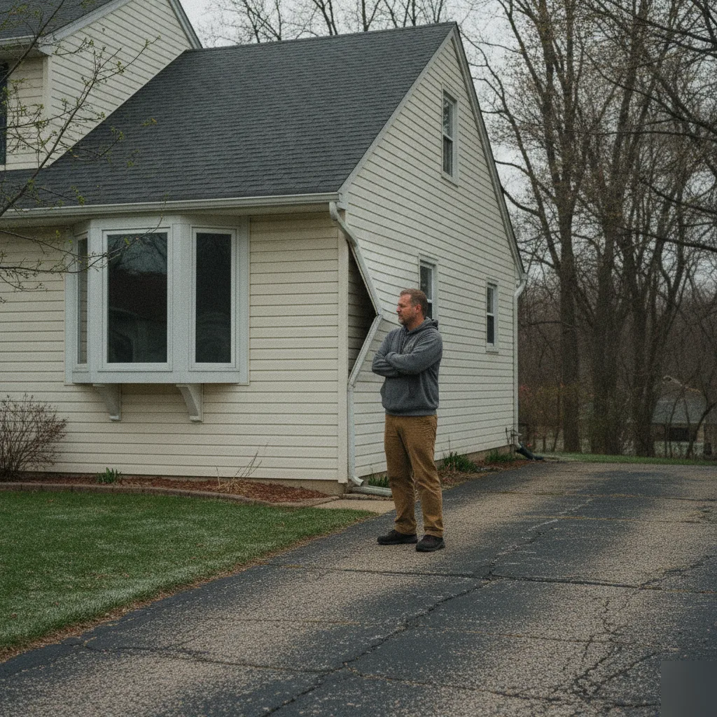 Warped vinyl siding inspection brownsburg homeowner