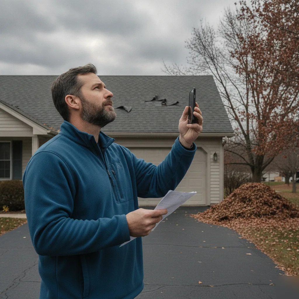 Roof replacement timing homeowner inspection in Brownsburg