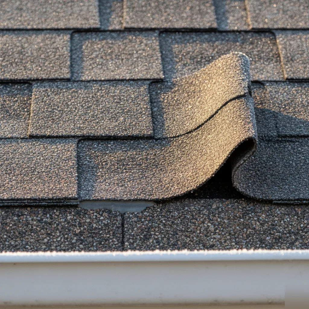 Shingle seal temperature comparison during roof installation in Brownsburg