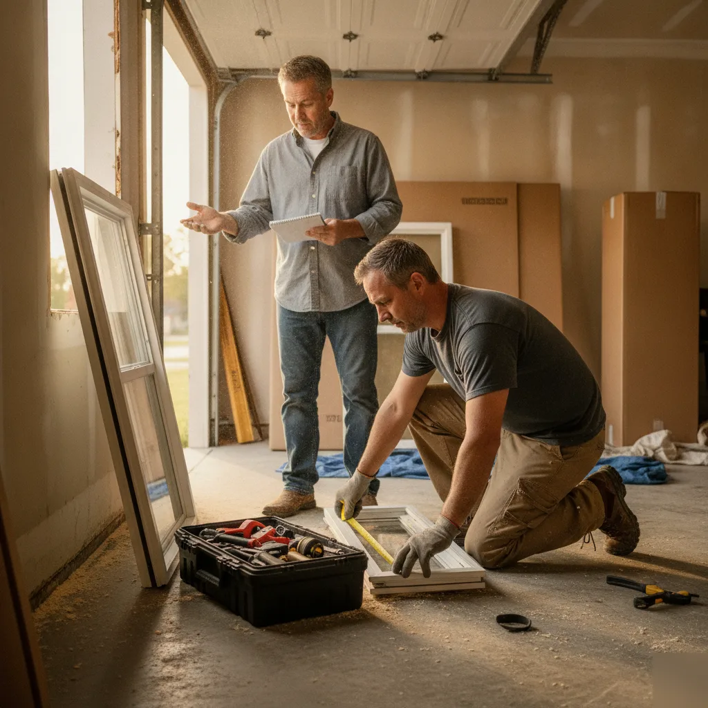 On-site process questions for a window installer in Brownsburg